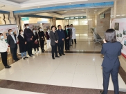 我院组织各支部党员参观“不辱使命 奋勇前行——山肿这十年”图片展