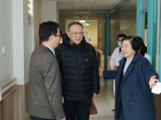 中国医学科学院血液病医院专家一行来我院淋巴血液病区参观交流