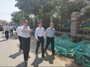 槐荫区委书记孙常建调研我院周边道路情况