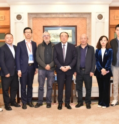 法国科学院Patrick Flandrin院士来我院访问交流