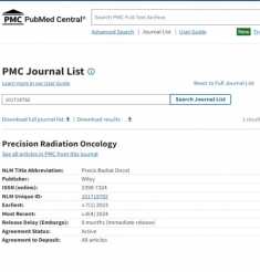 山肿主办的PRO杂志被PMC数据库收录！欢迎投稿