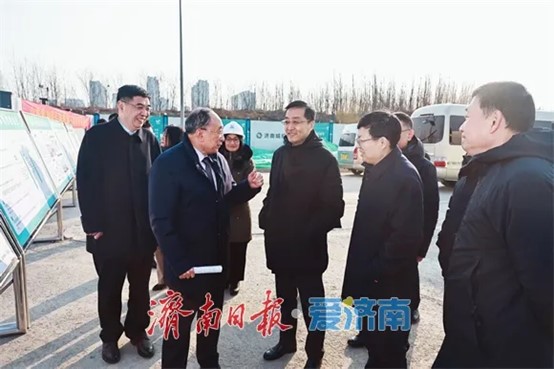 省委常委、济南市委书记刘强到山东第一医科大学附属肿瘤医院重离子硼中子项目调研