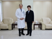 省卫健委主任马立新看望慰问于金明院士