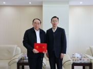 槐荫区委书记孙常建来院看望慰问于金明院士