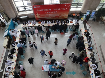 弘扬雷锋精神争做时代新人|山东第一医科大学附属肿瘤医院开展大型义诊志愿服务活动