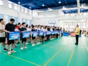 山东第一医科大学附属肿瘤医院举办第六届“健康杯”职工羽毛球团体赛